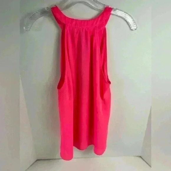 Love Tree Pink Zipper Front Top- Size M - Picture 6 of 7